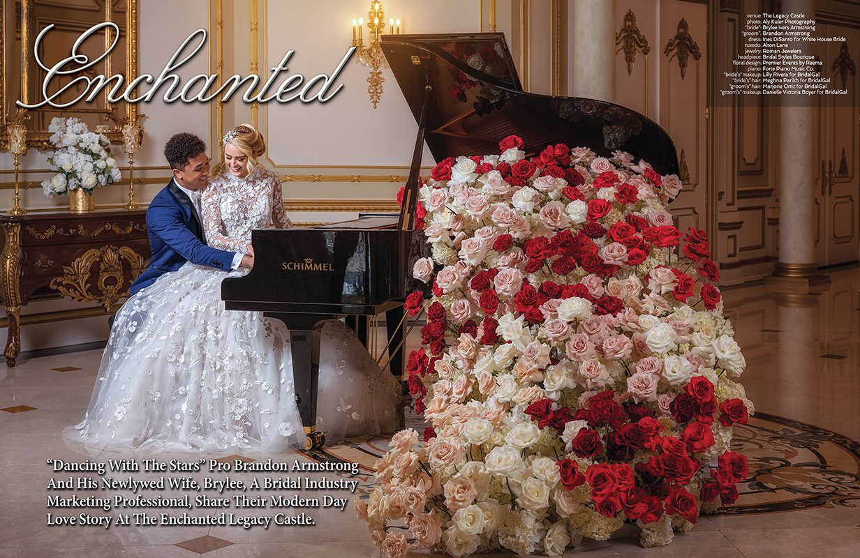 Sophisticated Weddings Magazine - Enchanted - Brylee & Brandon - BRIDALGAL Makeup Artist